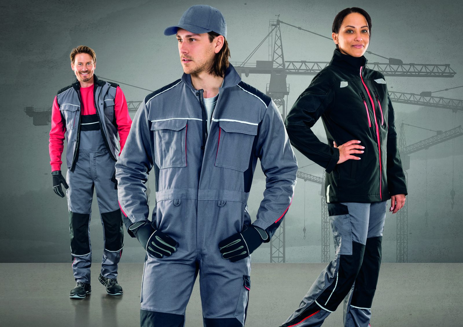 Mitarbeiter in Arbeitskleidung von WORKS Kiefner