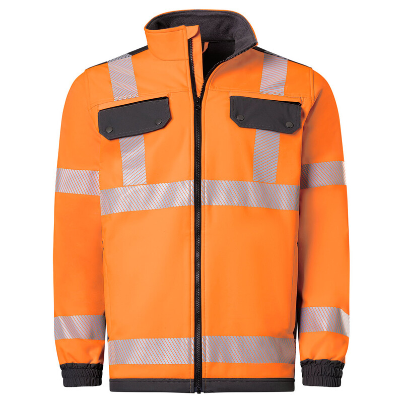 WORKS Hi-Vis Softshelljacke