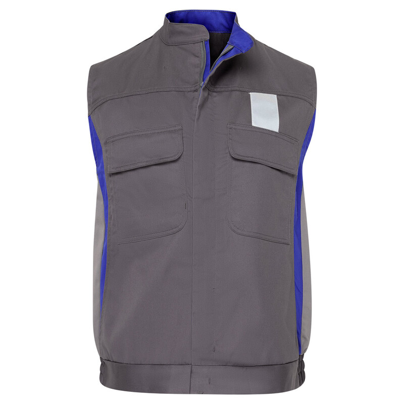 WORKS Profession Weste graublau